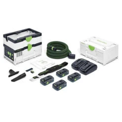 Aspirateurs Sans Fil CLEANTEC CTMC SYS HPC 4,0 I-Plus Festool