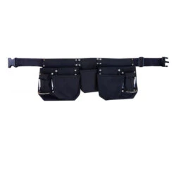 Ceinture Porte Outil Cuir Nylon 11 Poches Denuziere