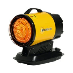 Chauffage Radiant Infrarouge Portable Au Fuel Sans Cheminée Sovelor