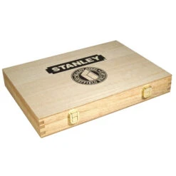 Coffret Ciseaux A Bois Manche Bois Stanley