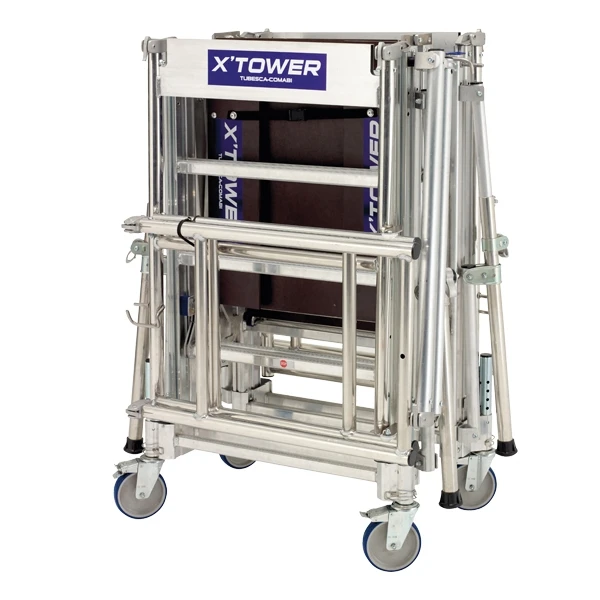 Échafaudage Télescopique X-Tower Plancher 2m Tubesca 3 Échafaudage Télescopique X-Tower Plancher 2m Tubesca – Image 3