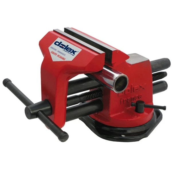 Etau Acier Double Guidage Base Tournante Dolex 2 Etau Acier Double Guidage Base Tournante Dolex – Image 2