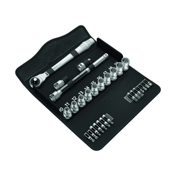 Jeu De Cliquet Zyklop Metal 1/2 Wera 1 Jeu De Cliquet Zyklop Metal 1/2 Wera