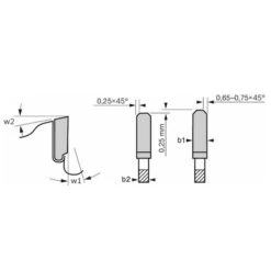 Lame De Scie Pour Métal D355x25.4x2.6 Carbure Bosch