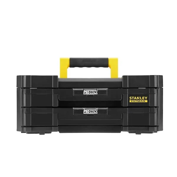 Malette 2 Tiroirs Pro-Stack Fatmax 8L Stanley 2 Malette 2 Tiroirs Pro-Stack Fatmax 8L Stanley – Image 2