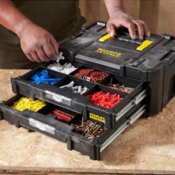 Malette 2 Tiroirs Pro-Stack Fatmax 8L Stanley 6 Malette 2 Tiroirs Pro-Stack Fatmax 8L Stanley -Outils Séries Magasin malette 2 tiroirs pro stack fatmax 8l stanley 2