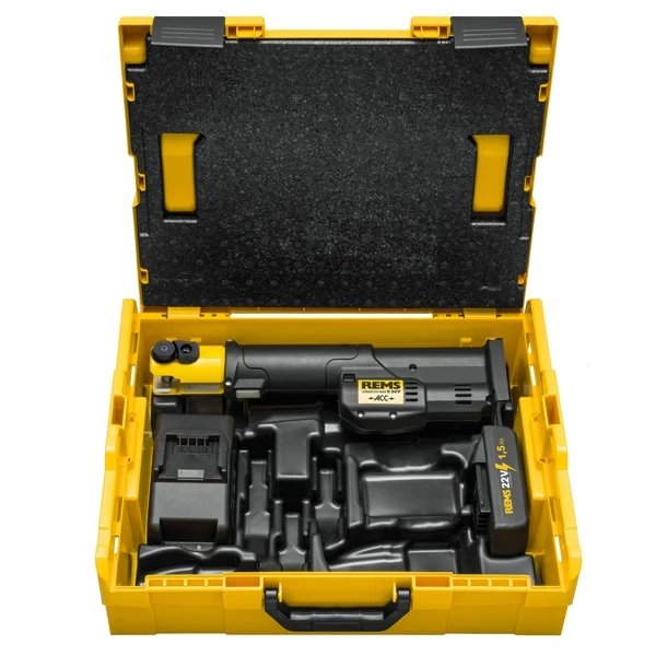 Pince à Sertir Mini Press S 22V Basic Pack L-Boxx Rems 1 Pince à Sertir Mini Press S 22V Basic Pack L-Boxx Rems