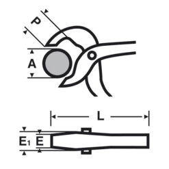 Pince Sanitaire Grande Capacité Virax -Outils Séries Magasin pince sanitaire grande capacite 011324 virax 1