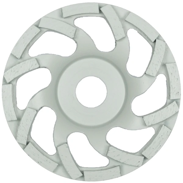 Plateau Diamant Ponçage Béton D125 Double Piste Klingspor 1 Plateau Diamant Ponçage Béton D125 Double Piste Klingspor