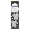 Raccords Y Sur Plaque Femelle BSPP G 1/4" Lot De 2 Prevost