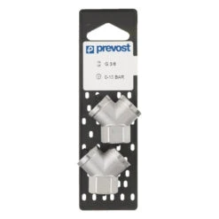 Raccords Y Sur Plaque Femelle BSPP G 1/4" Lot De 2 Prevost