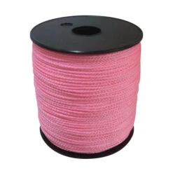 Tresse Polypropylene Rose Fluo 1.5mm X 200m Corderies Tournonaises