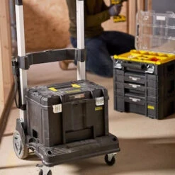 Trolley Pro-Stack Fatmax Stanley -Outils Séries Magasin trolley pro stack fatmax stanley 2
